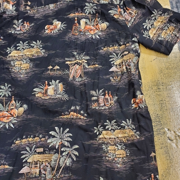 🤴👔🌴🥥🍺 Croft & Barrow Tropical Shirt - Picture 11 of 16